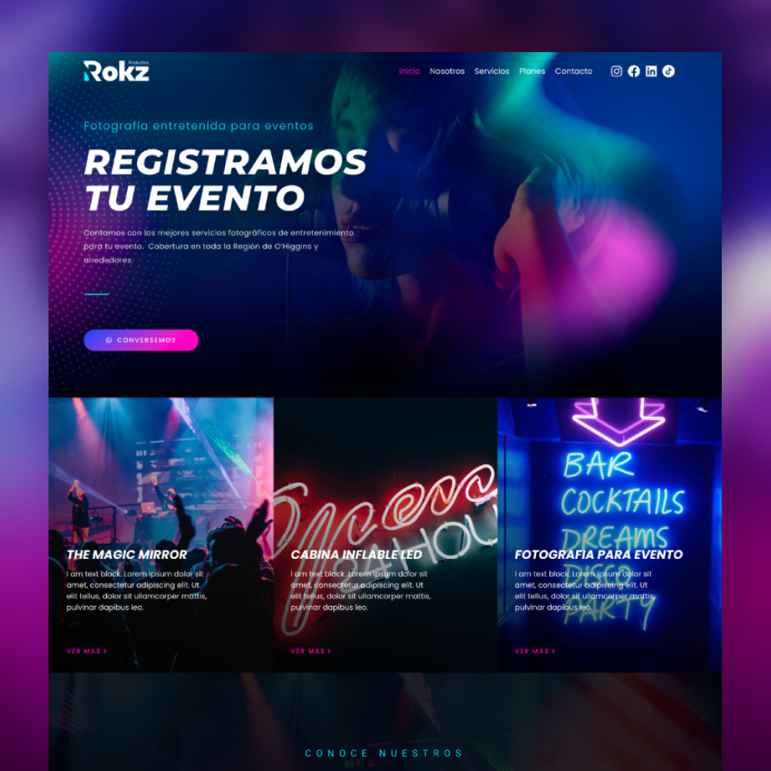 mockup rokz web